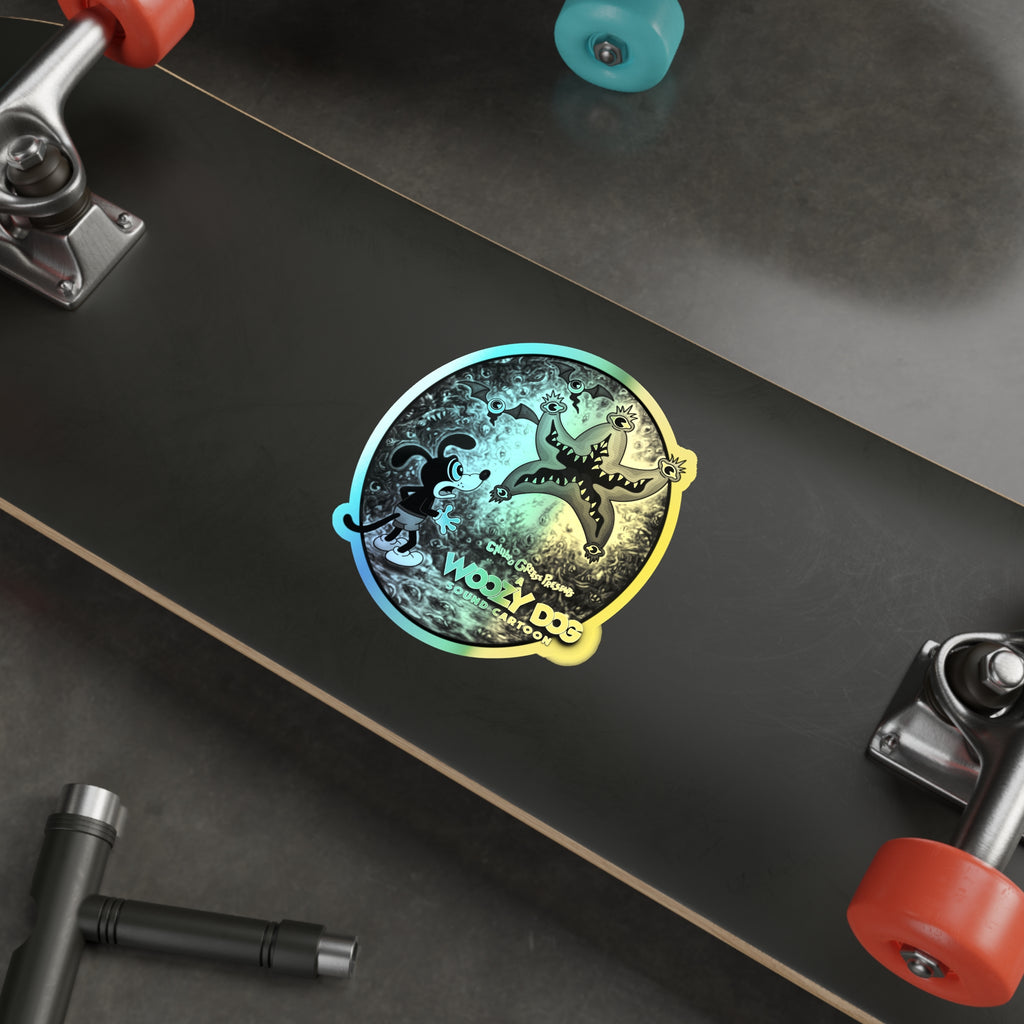 Woozy Dog: A Sound Cartoon Holographic Stickers