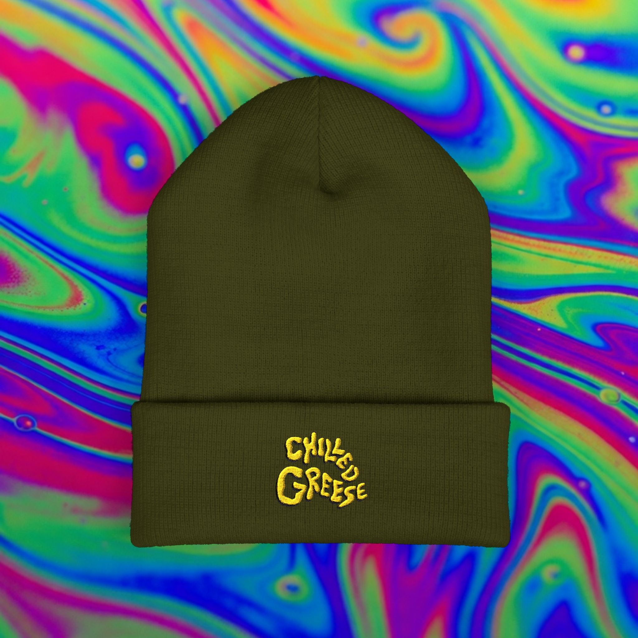 Chilled Greese Embroidered Beanie