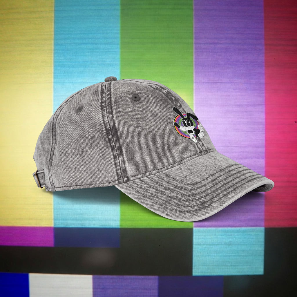 Woozy Dog- Vintage Embroidered Cap