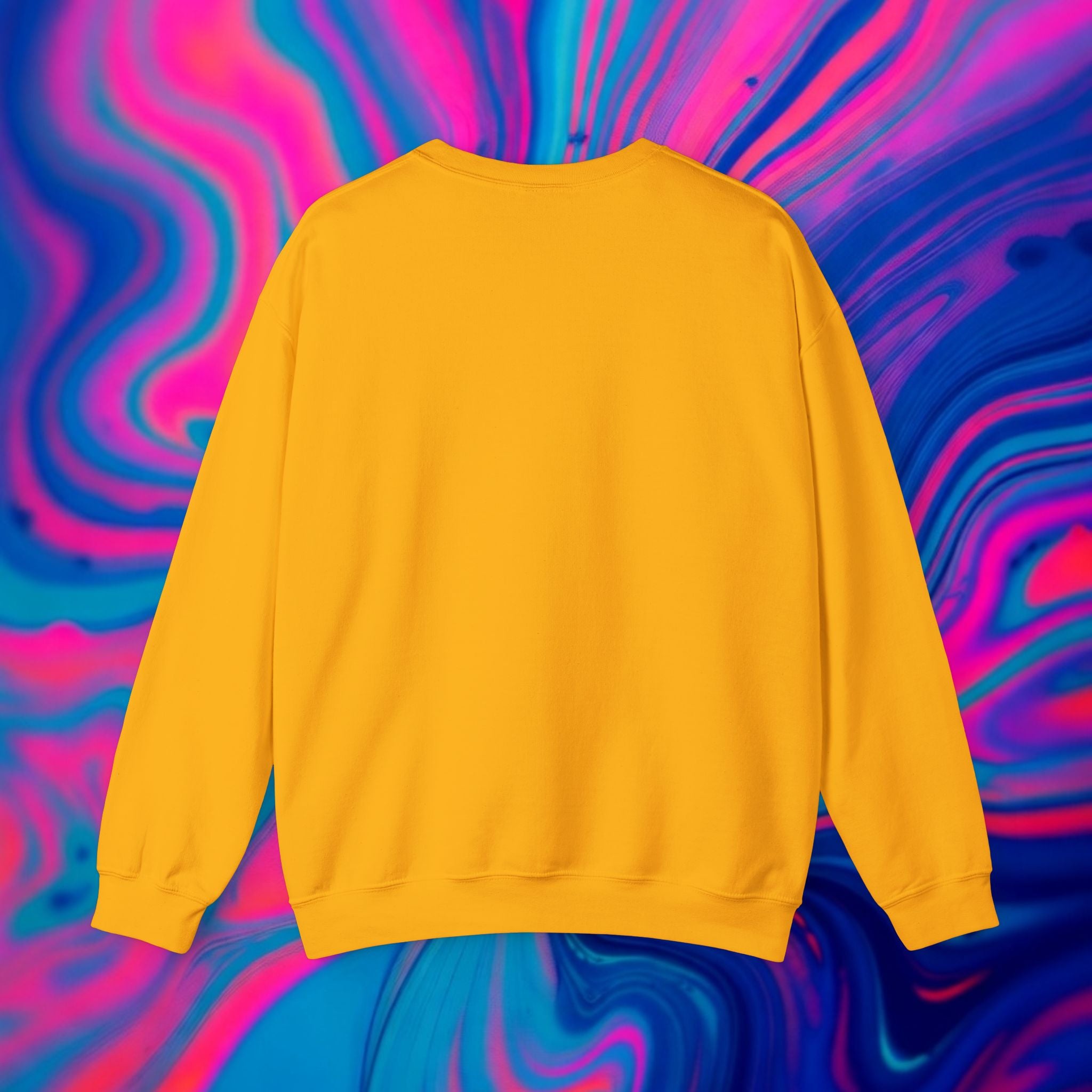 Chilled Greece Gold Crewneck Sweatshirt