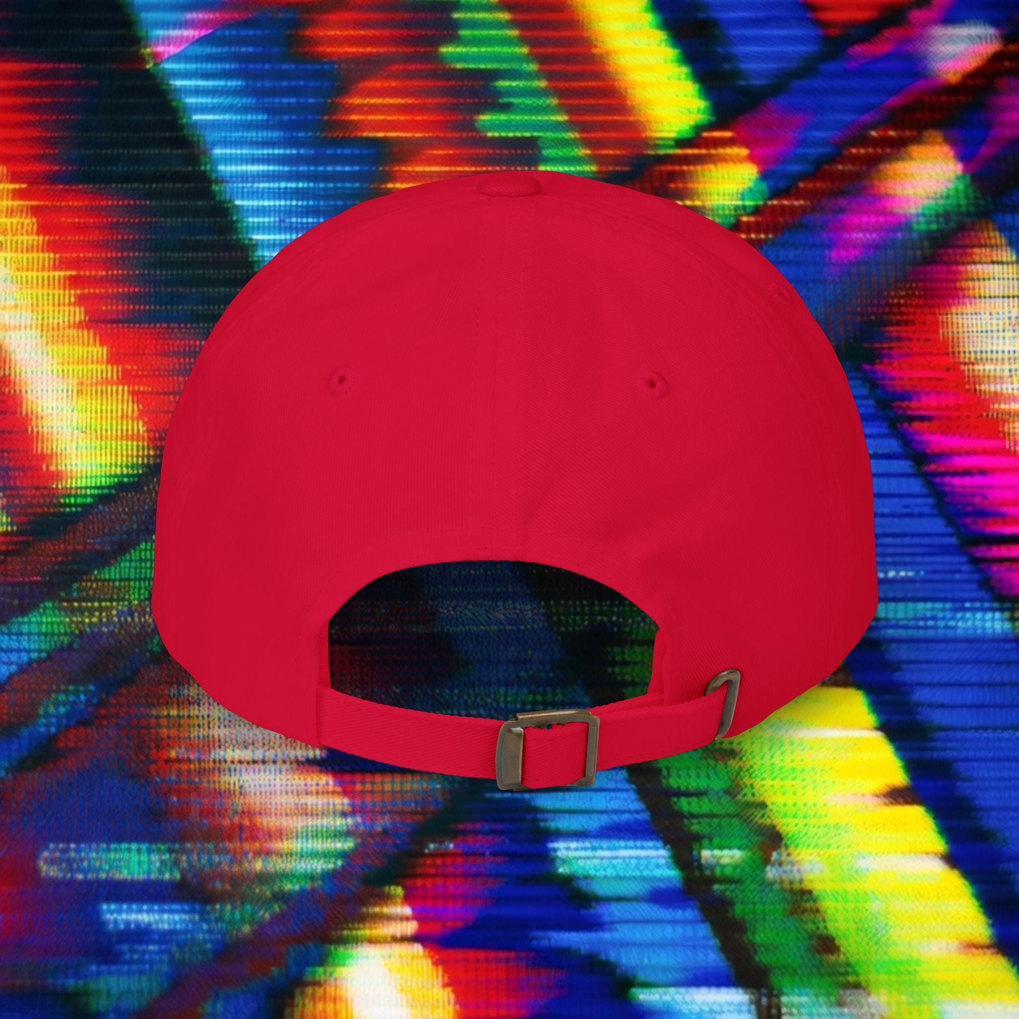 Woozy Dog- Embroidered Dad Cap