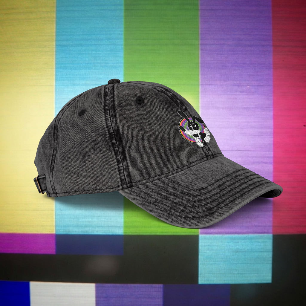 Woozy Dog- Vintage Embroidered Cap