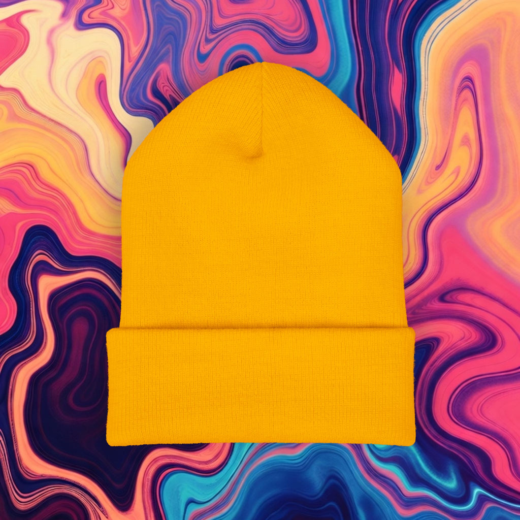 Chilled Greese Gold Embroidered Beanie