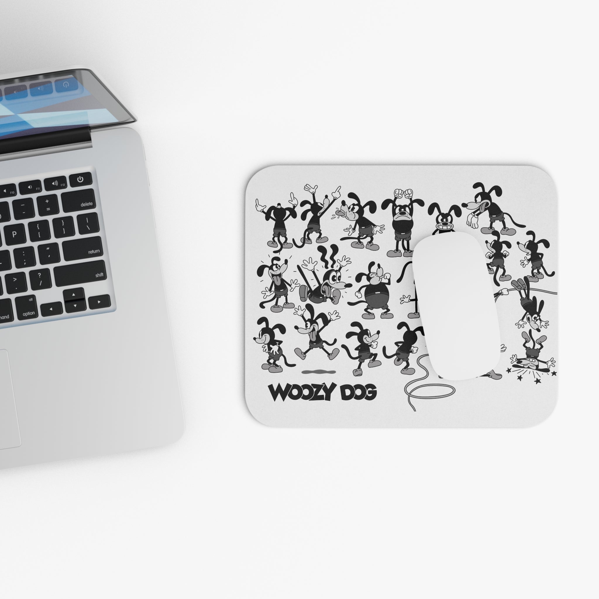 Woozy Dog Mouse Pad