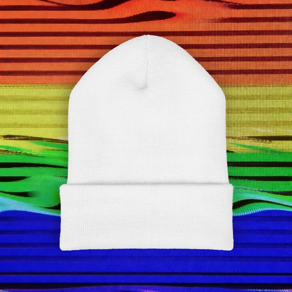 Woozy Dog Embroidered Beanie