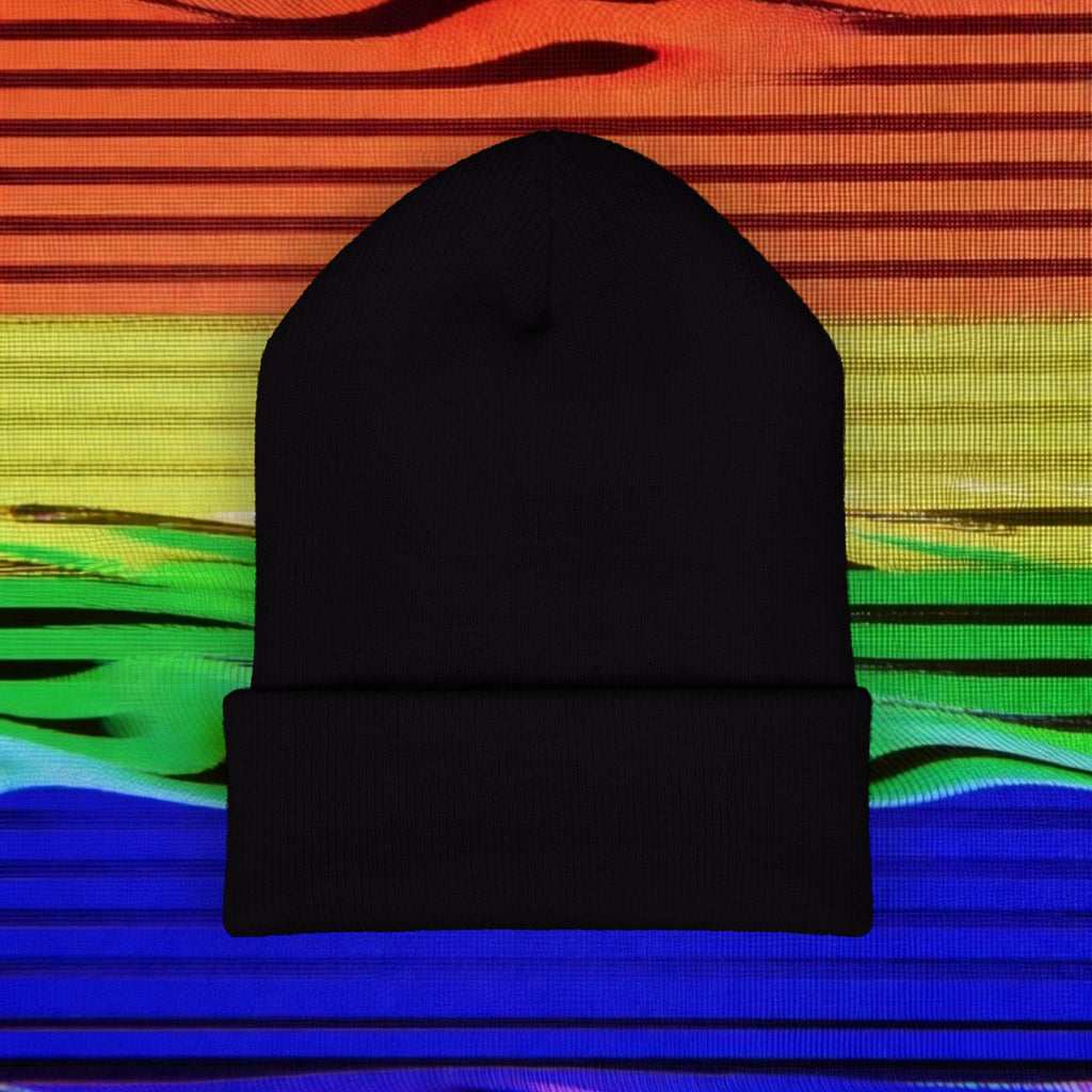 Woozy Dog Embroidered Beanie