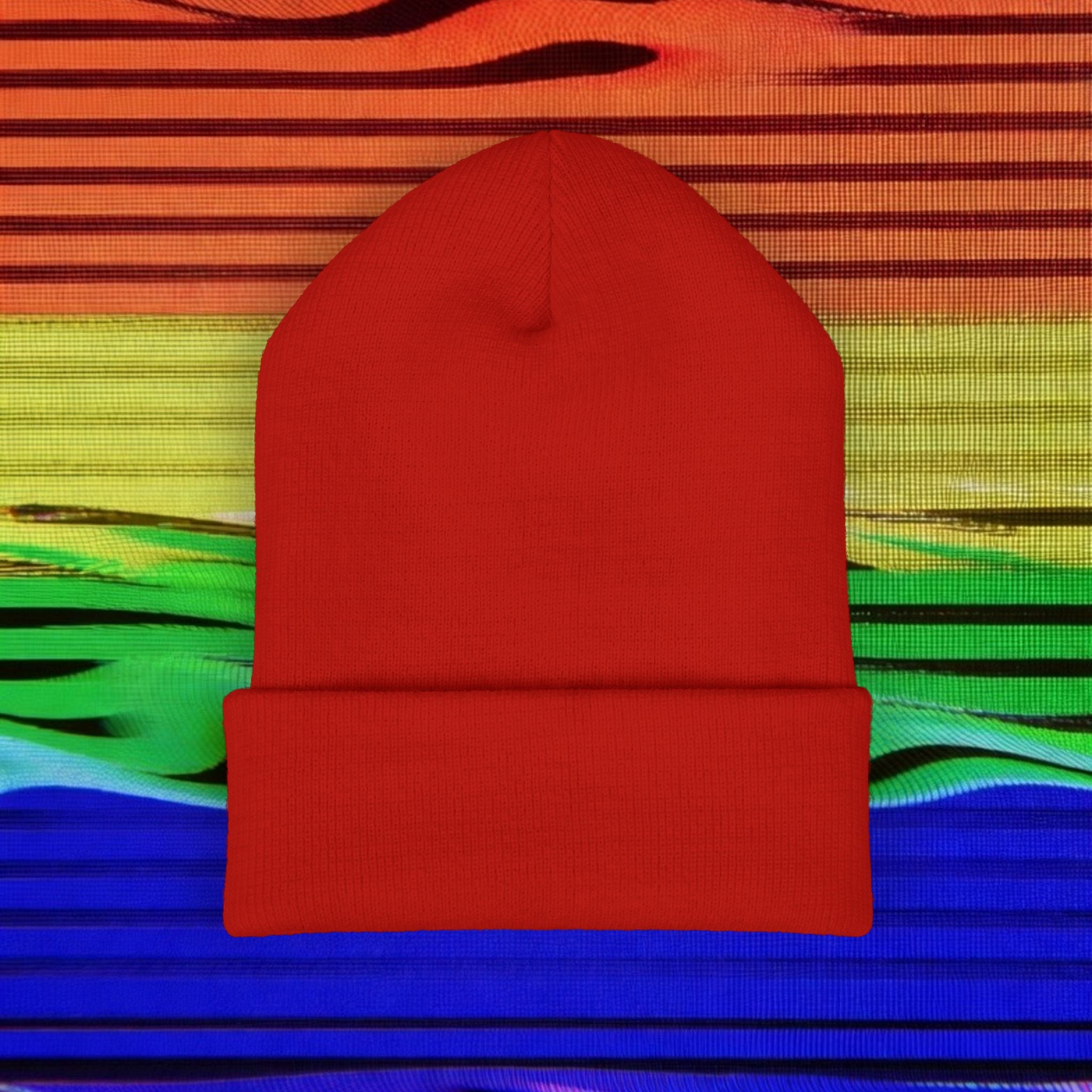 Woozy Dog Embroidered Beanie