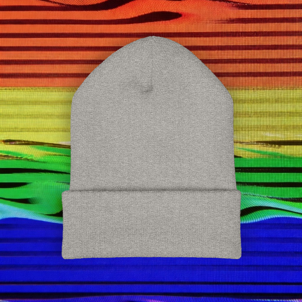 Woozy Dog Embroidered Beanie