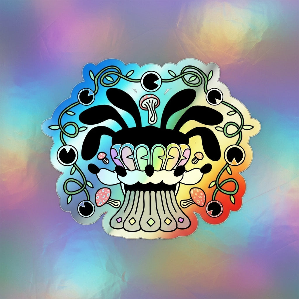 Woozy’s Fractal Flip Holographic Stickers